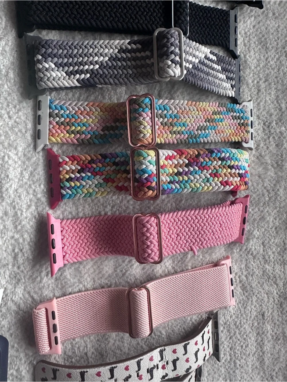 Apple Watch plus 12 Bands and Multicolor Protective Frames